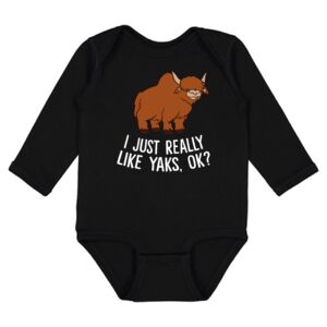 Infant Fine Jersey Long Sleeve Bodysuit Thumbnail