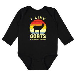 Infant Fine Jersey Long Sleeve Bodysuit Thumbnail