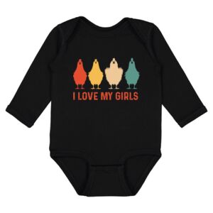 Infant Fine Jersey Long Sleeve Bodysuit Thumbnail