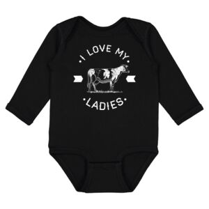 Infant Fine Jersey Long Sleeve Bodysuit Thumbnail