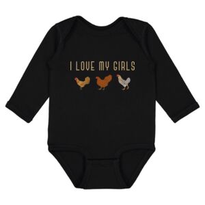 Infant Fine Jersey Long Sleeve Bodysuit Thumbnail