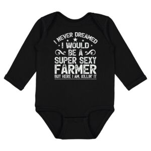 Infant Fine Jersey Long Sleeve Bodysuit Thumbnail