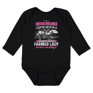 Infant Fine Jersey Long Sleeve Bodysuit Thumbnail