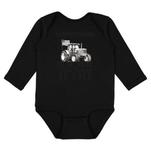 Infant Fine Jersey Long Sleeve Bodysuit Thumbnail