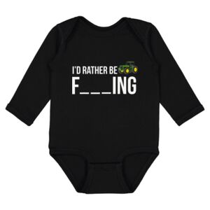 Infant Fine Jersey Long Sleeve Bodysuit Thumbnail