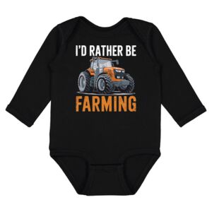 Infant Fine Jersey Long Sleeve Bodysuit Thumbnail