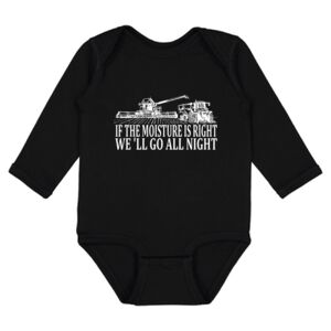 Infant Fine Jersey Long Sleeve Bodysuit Thumbnail