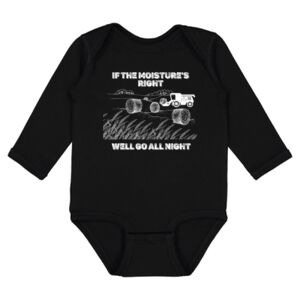 Infant Fine Jersey Long Sleeve Bodysuit Thumbnail