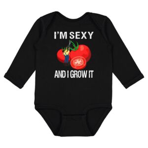 Infant Fine Jersey Long Sleeve Bodysuit Thumbnail