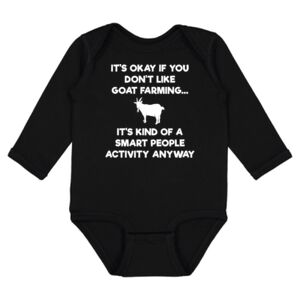 Infant Fine Jersey Long Sleeve Bodysuit Thumbnail
