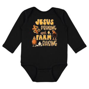 Infant Fine Jersey Long Sleeve Bodysuit Thumbnail