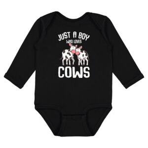Infant Fine Jersey Long Sleeve Bodysuit Thumbnail
