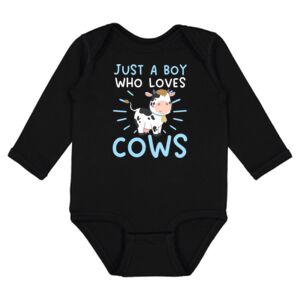 Infant Fine Jersey Long Sleeve Bodysuit Thumbnail