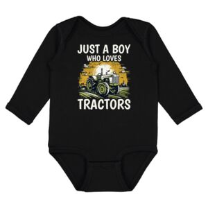 Infant Fine Jersey Long Sleeve Bodysuit Thumbnail