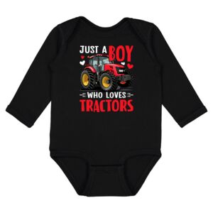 Infant Fine Jersey Long Sleeve Bodysuit Thumbnail