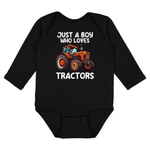 Infant Fine Jersey Long Sleeve Bodysuit Thumbnail