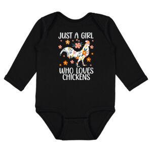 Infant Fine Jersey Long Sleeve Bodysuit Thumbnail