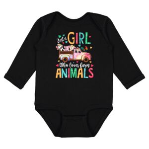 Infant Fine Jersey Long Sleeve Bodysuit Thumbnail