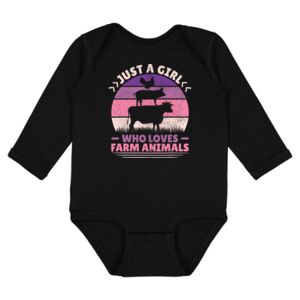 Infant Fine Jersey Long Sleeve Bodysuit Thumbnail