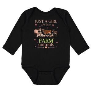 Infant Fine Jersey Long Sleeve Bodysuit Thumbnail