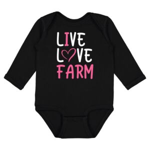 Infant Fine Jersey Long Sleeve Bodysuit Thumbnail