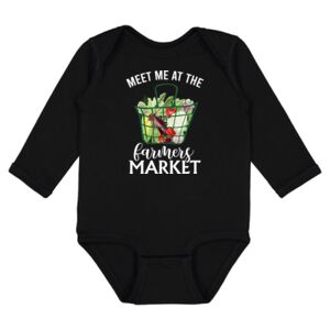 Infant Fine Jersey Long Sleeve Bodysuit Thumbnail