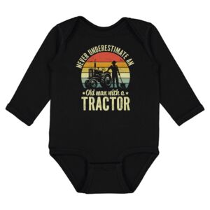 Infant Fine Jersey Long Sleeve Bodysuit Thumbnail