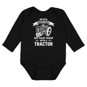 Infant Fine Jersey Long Sleeve Bodysuit Thumbnail