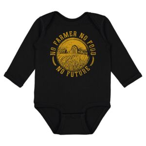 Infant Fine Jersey Long Sleeve Bodysuit Thumbnail