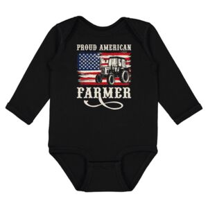 Infant Fine Jersey Long Sleeve Bodysuit Thumbnail