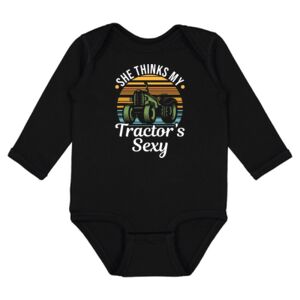 Infant Fine Jersey Long Sleeve Bodysuit Thumbnail