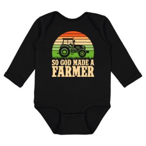 Infant Fine Jersey Long Sleeve Bodysuit Thumbnail