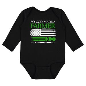 Infant Fine Jersey Long Sleeve Bodysuit Thumbnail