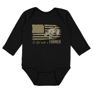 Infant Fine Jersey Long Sleeve Bodysuit Thumbnail