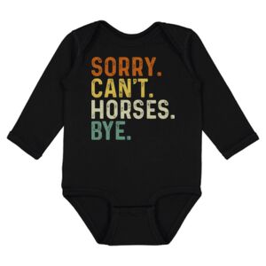 Infant Fine Jersey Long Sleeve Bodysuit Thumbnail
