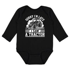 Infant Fine Jersey Long Sleeve Bodysuit Thumbnail