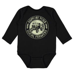 Infant Fine Jersey Long Sleeve Bodysuit Thumbnail