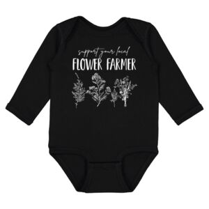 Infant Fine Jersey Long Sleeve Bodysuit Thumbnail