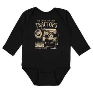 Infant Fine Jersey Long Sleeve Bodysuit Thumbnail