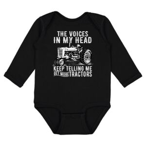 Infant Fine Jersey Long Sleeve Bodysuit Thumbnail