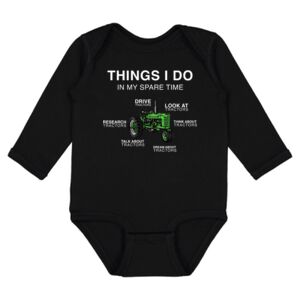Infant Fine Jersey Long Sleeve Bodysuit Thumbnail
