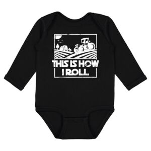 Infant Fine Jersey Long Sleeve Bodysuit Thumbnail