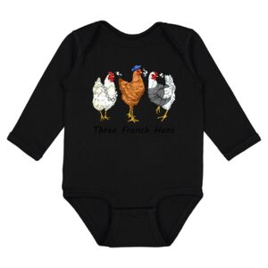 Infant Fine Jersey Long Sleeve Bodysuit Thumbnail