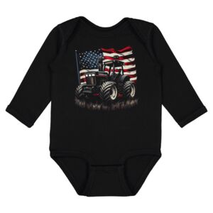 Infant Fine Jersey Long Sleeve Bodysuit Thumbnail