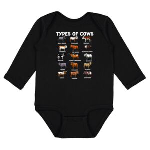 Infant Fine Jersey Long Sleeve Bodysuit Thumbnail