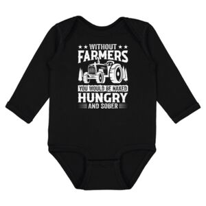 Infant Fine Jersey Long Sleeve Bodysuit Thumbnail