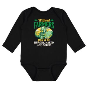 Infant Fine Jersey Long Sleeve Bodysuit Thumbnail