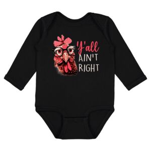 Infant Fine Jersey Long Sleeve Bodysuit Thumbnail