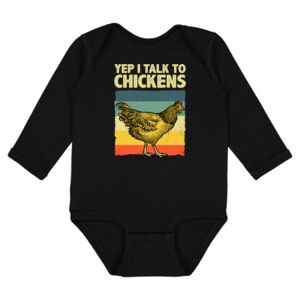 Infant Fine Jersey Long Sleeve Bodysuit Thumbnail