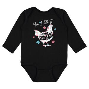 Infant Fine Jersey Long Sleeve Bodysuit Thumbnail